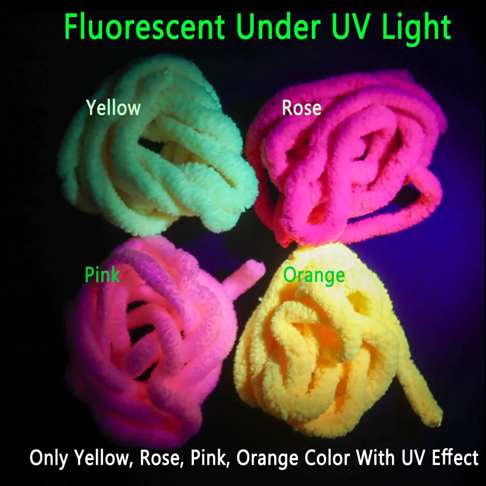 Bimoo-mopa UV de chenilla para atar moscas, 1 m/paquete, Material para atar mopa StoneFly, Caddis, ninfas, huevo, Mosca, trucha, Señuelos de Pesca - imagen 5