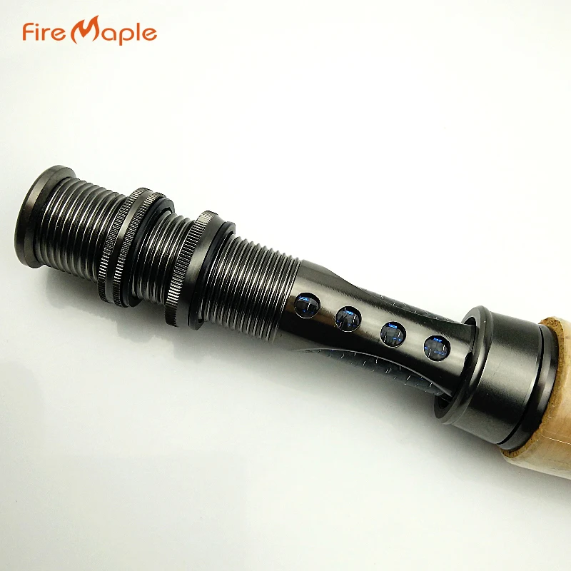 Brinkworth-caña de pescar con mosca de alto carbono 30T, superligera, portátil de viaje, 3/4, 5/6, 2,4, 2,7 m, 9 pies, carrete de Metal, varillas voladoras - imagen 5