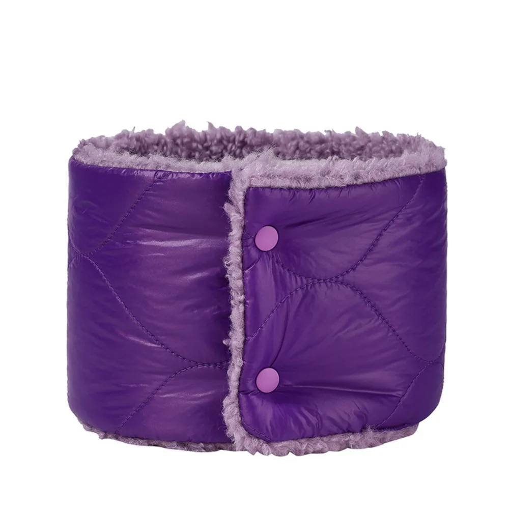 Calentador térmico de cuello con cierre a presión a la moda, babero, bufanda gruesa de lana, calentador suave, tubo para el cuello, polaina para el cuello para motocicleta y esquí, Otoño e Invierno - imagen 5