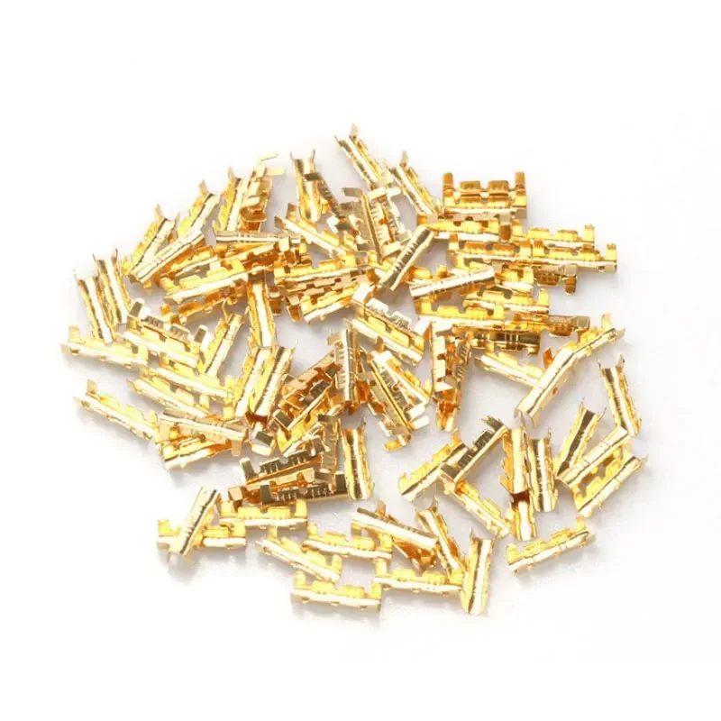 Terminal en forma de U de 50/100/200 Uds., conectores de insertos en frío, Terminal de Fascia de dientes pequeños, 453-0,3 mm2 - imagen 3