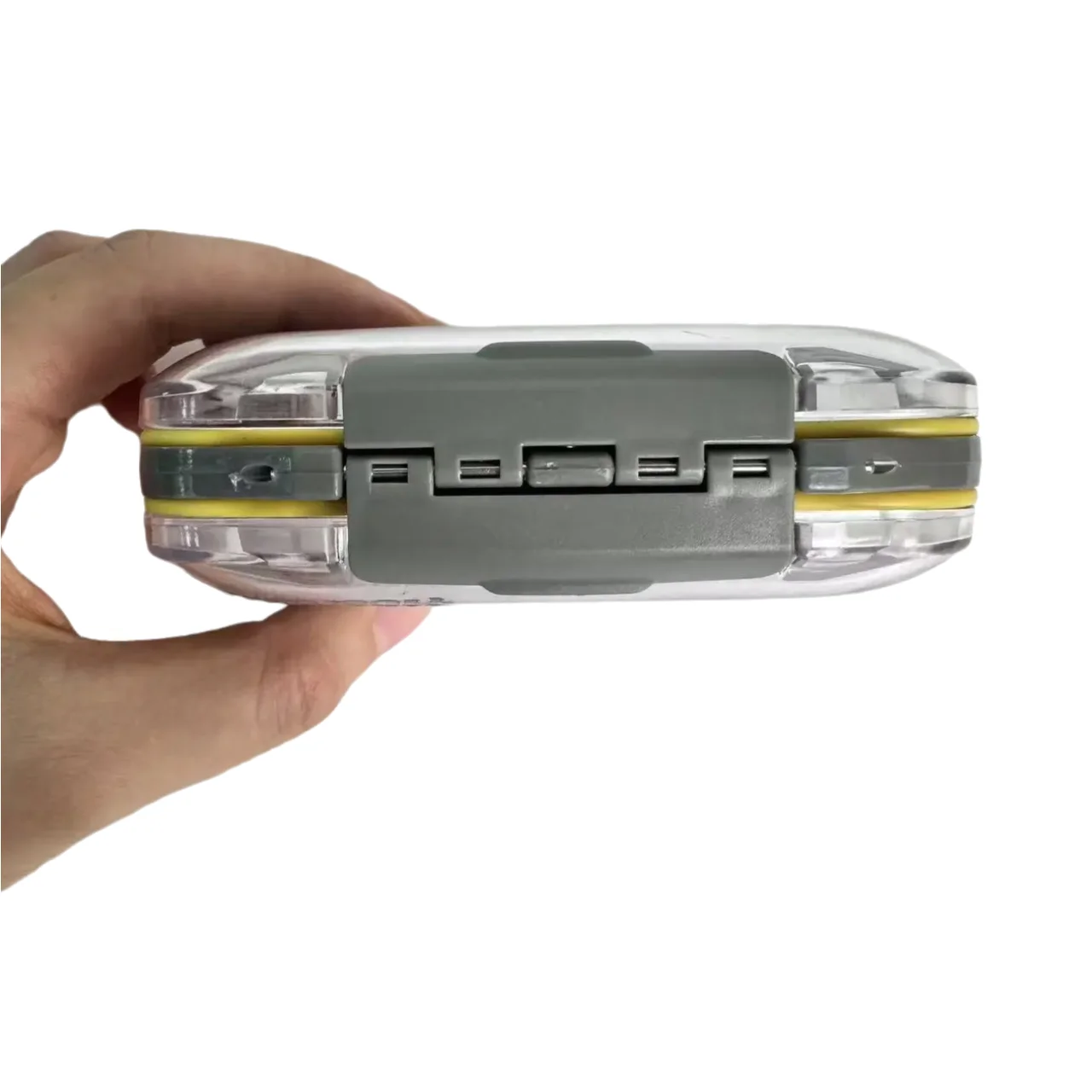 Aventik Mini caja de moscas ultraligera, estuche de bolsillo impermeable de doble cara para pesca con mosca, almacenamiento de señuelos - imagen 3