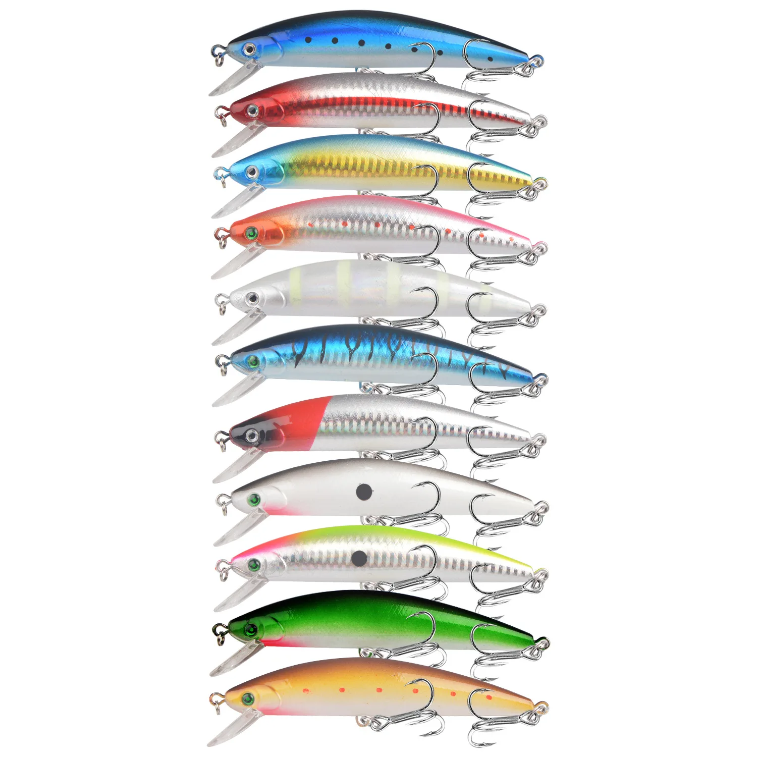 Señuelos de pececillo de hundimiento pesado, 120mm, 39g, cebos duros artificiales de fundición larga, lubina, trucha, Swimbait, Pesca Wobbler, accesorios de Pesca - imagen 3