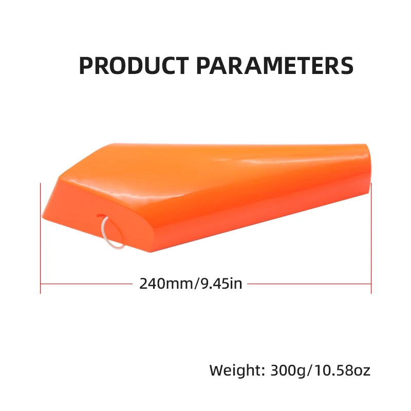 ZYZ-cebo de pesca con curricán para barco de mar, 1 unidad, 24CM, señuelo especial de gran tamaño para océano, Topwater, Fakebait, Swimbait de agua salada, aparejos de atún - imagen 4