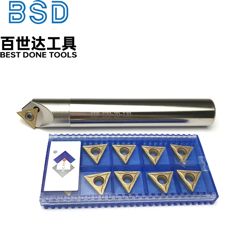 Portaherramientas SSP-20-C20-130-1T, portaherramientas CNC, accesorios para herramientas de corte industrial - imagen 5