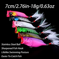 Popper Wobbler hundimiento para lubina – señuelo artificial de pesca