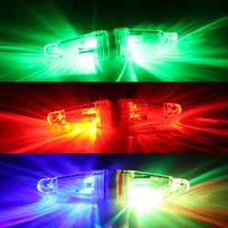 Luces de pesca nocturna intermitentes doble cara LED atractor acuático