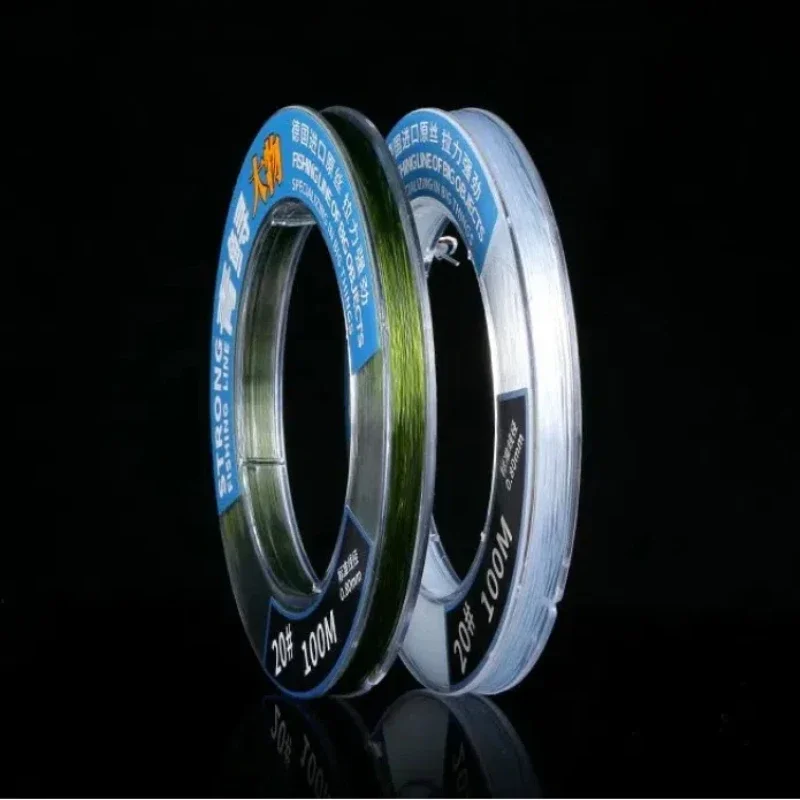 Línea de pesca de nailon especial de 100m, línea principal, sublínea, Ultra suave, fuerte, tracción, pez grande, esturión, aparejos de pesca - imagen 4
