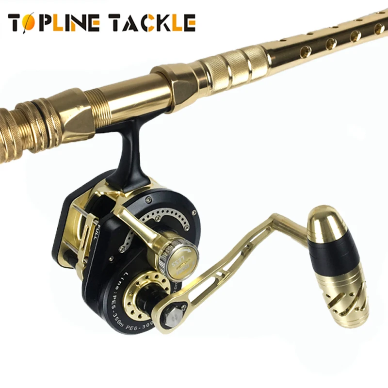 Topline Carrete Curricán Agua Salada 6,3:1 – Palanca Arrastre