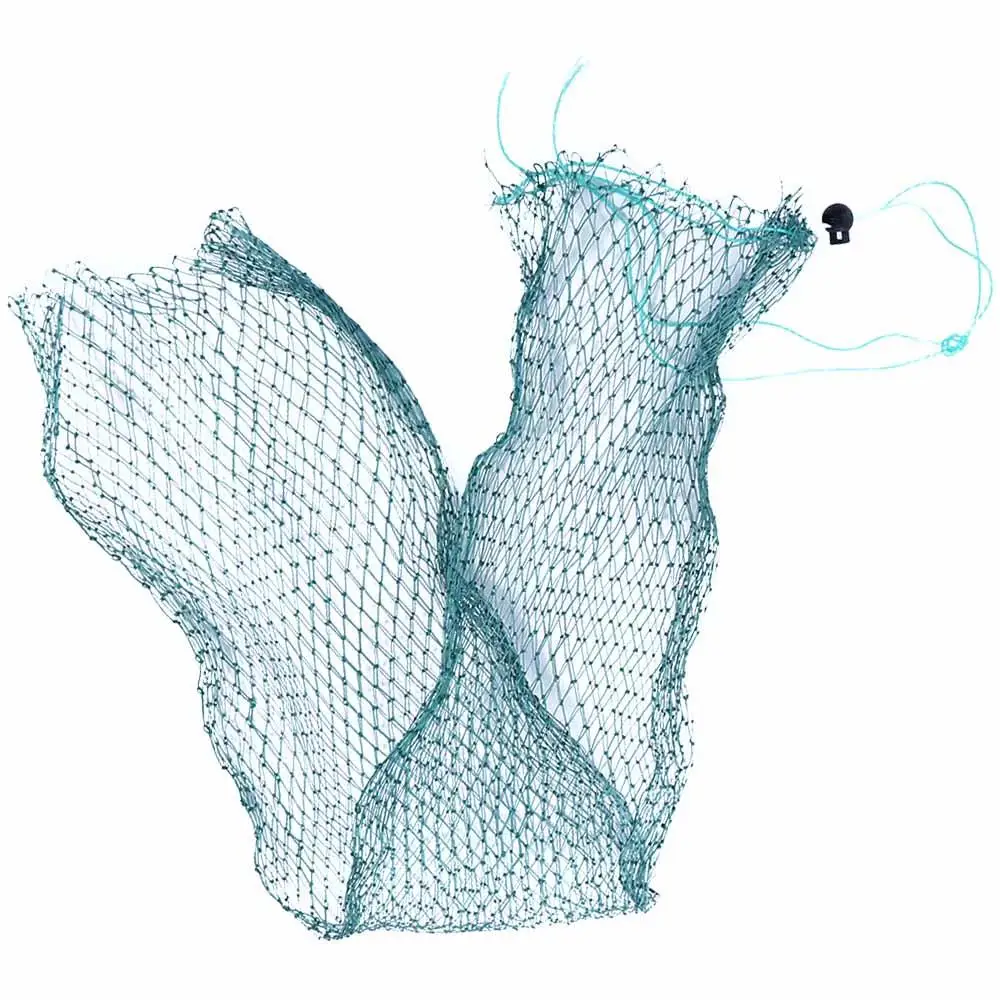 Herramienta de boca de haz de fondo plano, aparejos de pesca de nailon, red para camarones, malla para pececillos, trampa para cebo de pesca, jaula de pesca, red de pesca - imagen 4