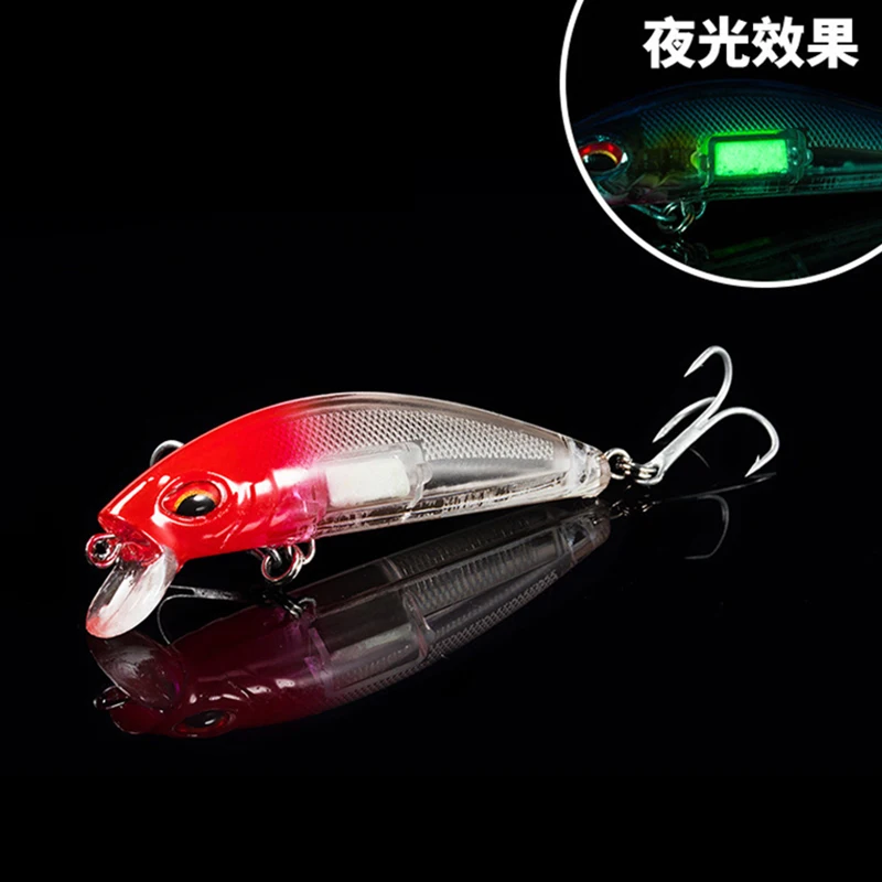 Equipo de pesca PD luminoso, Mino sumergido, corredor de carretera, cebo falso, aviador de agua dulce - imagen 5