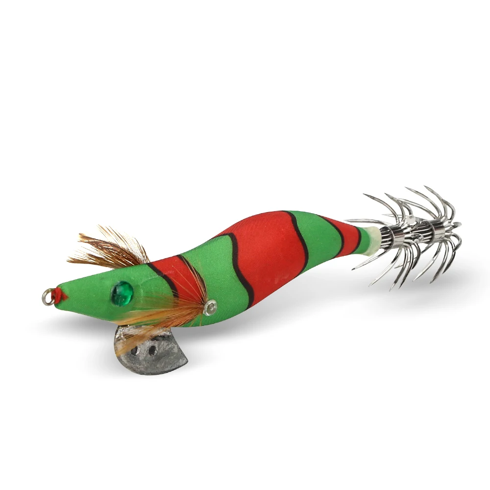 DNDYUJU-señuelo de pesca de 13,5 cm/21g, anzuelo de calamar, anzuelo de plomo de Metal, cebo duro, calamar, pulpo, sepia, camarones, aparejos de pesca - imagen 4