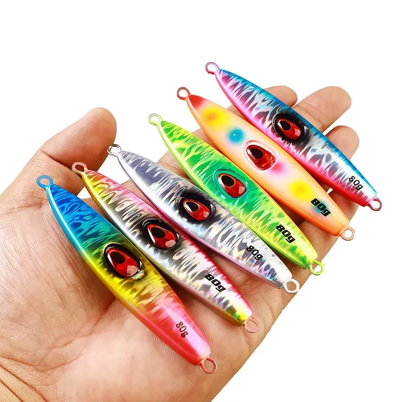 TAIYU Señuelos Jigging Metal Wobbler hundido para pesca mar - imagen 5