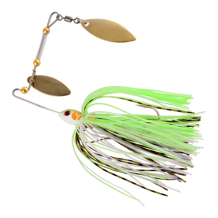 Señuelo de pesca de 8/6 piezas, plantilla de Metal, Wobbler, giratorio, cuchara, cebo para Lucio, aparejos, todos los cebos artificiales, lentejuelas de Metal - imagen 5