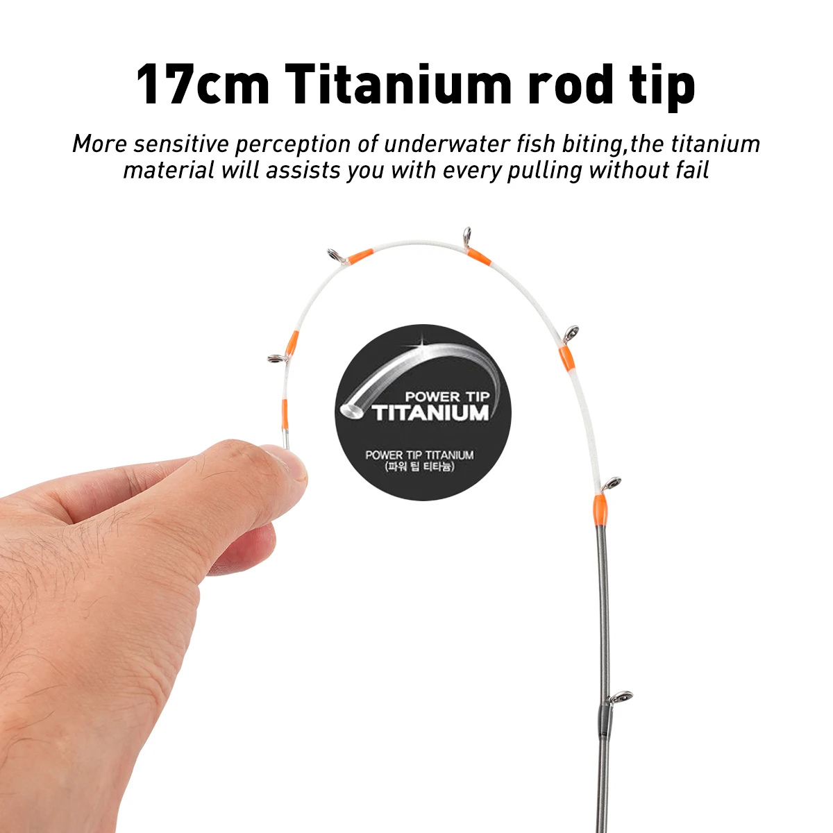 Johncoo 150 caña de pescar de sepia webfoot pulpo caña de pescar punta de varilla de titanio caña de pescar ligera caña de pescar de agua de mar - imagen 4