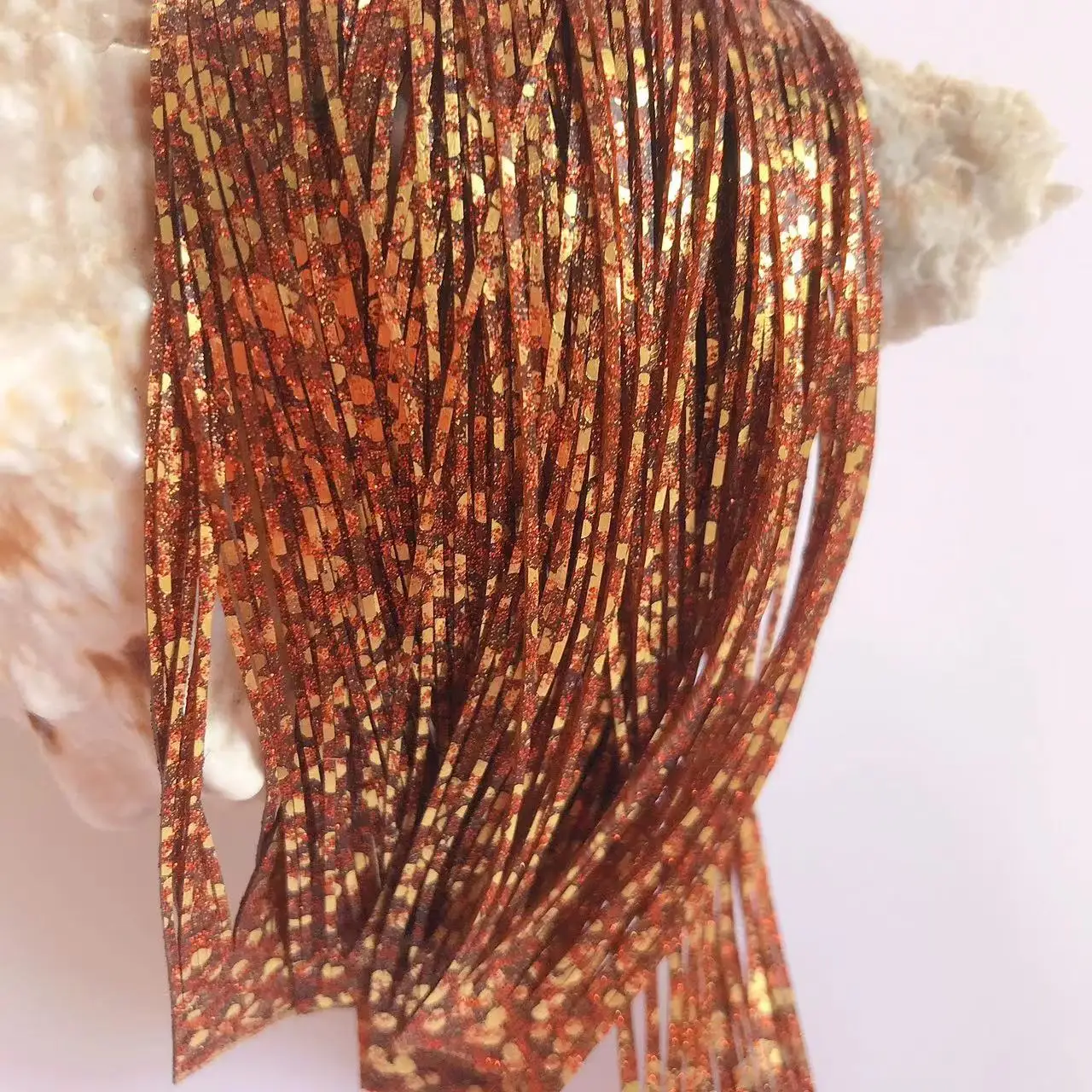 Capas de falda de silicona para señuelo de pesca, Material de falda de silicona para artesanía de aparejos, Spinner DIY, plantillas de goma, Buzzbait 8850-032