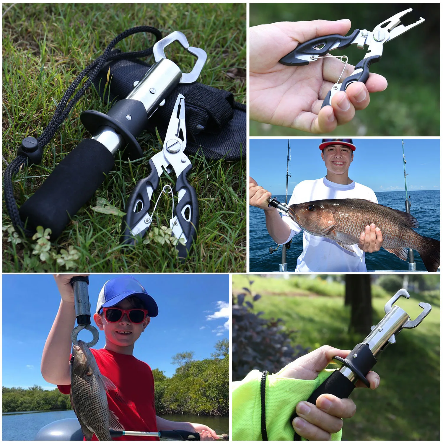 Kit completo de herramientas de pesca