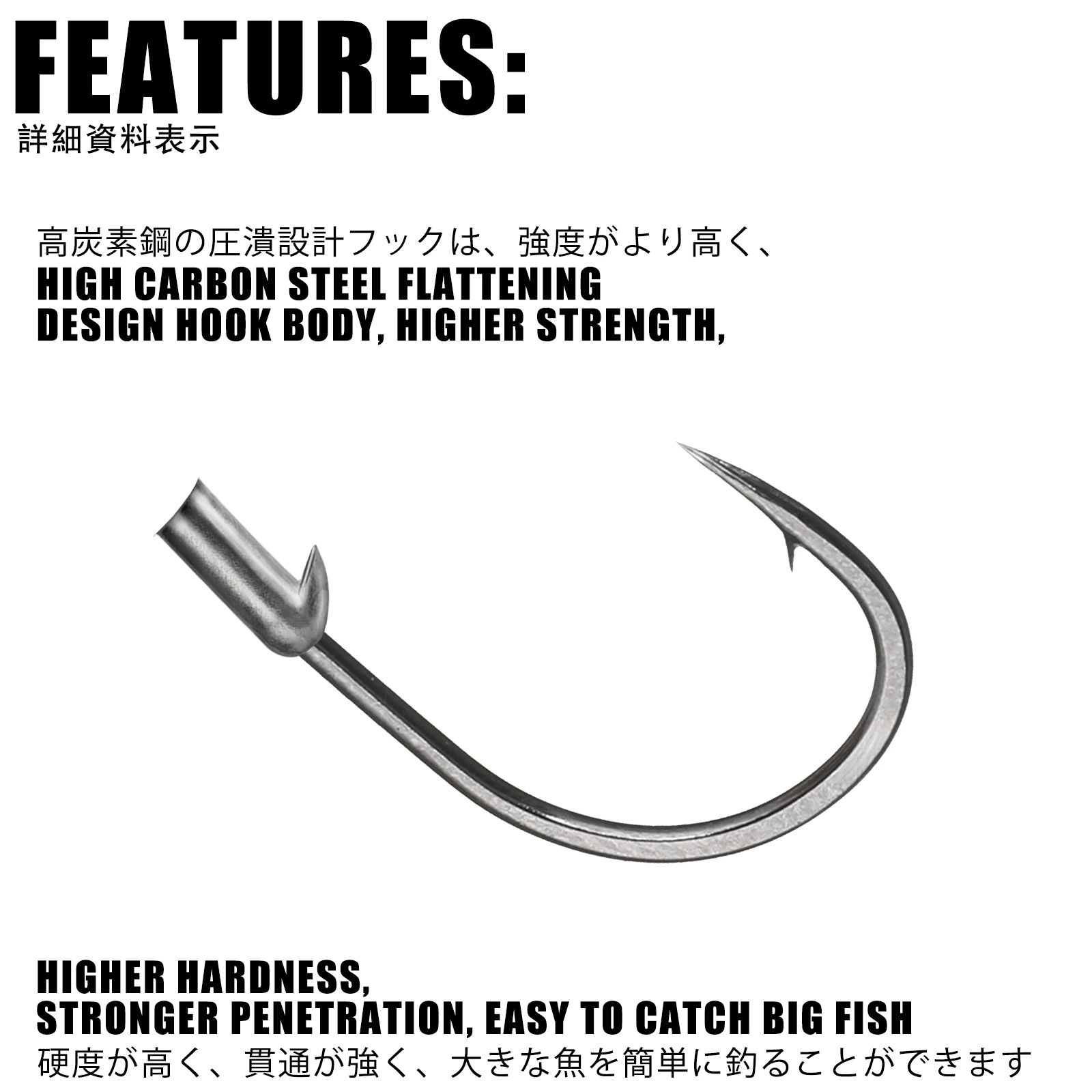 Anzuelos de cabeza de anzuelo de Pesca, anzuelos de plomo de manivela, pez roca Ajing, señuelo de gusano suave, productos para Pesca de lubina, accesorios para trucha, 4 unidades, 3,5-20g - imagen 4