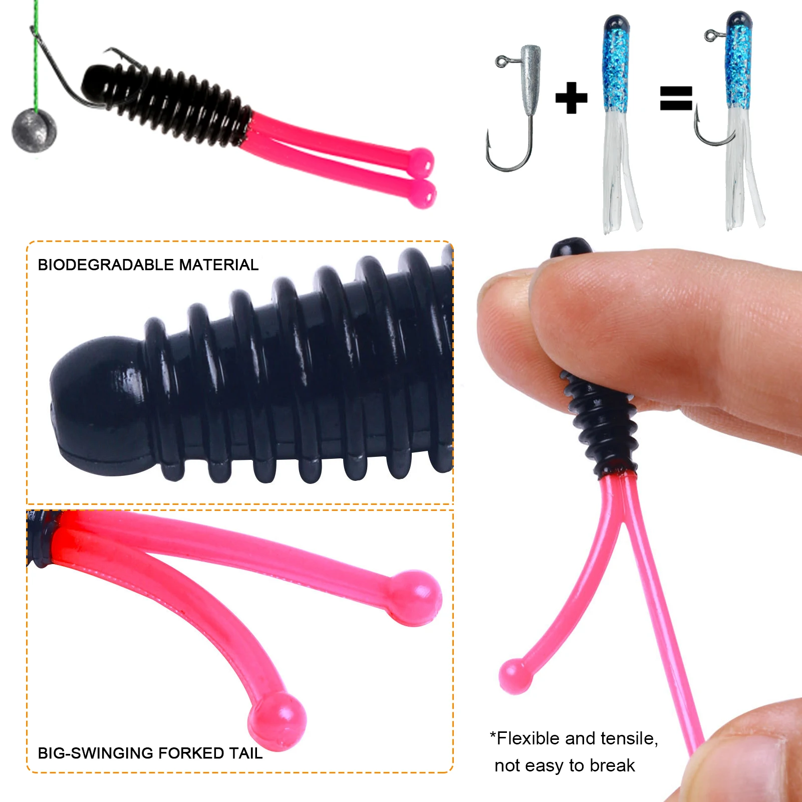 Kit de señuelos y accesorios FREE FISHER – Para pesca - imagen 2