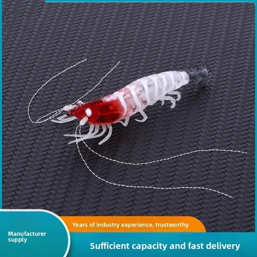 Wobbler 11g 90mm plantilla de calamar luminosa Horizontal hundimiento lento señuelo madera camarón Webfoot pulpo cebo pesca de pulpo - imagen 3