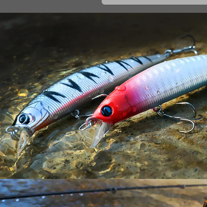 Señuelo de pesca duro, 1 piezas, 70mm, 6,5g, 90mm, 9,5g, 105mm, 12g - imagen 4