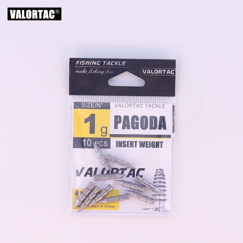Plomo de peso para uñas con inserción de pesca, plomo de pesca Jigging de gusano Senko, accesorios de pesca, 10 unids/lote, 1G, 1,5G, 2g - imagen 4