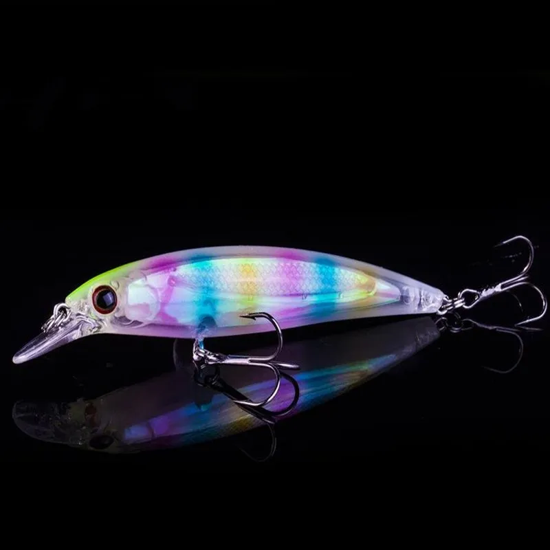 Señuelo luminoso piezas Pesca, cebo duro de 8cm/5,5g, aparejos de Pesca, Swimbait Artificial, gancho de calidad, 1 unidad - imagen 4