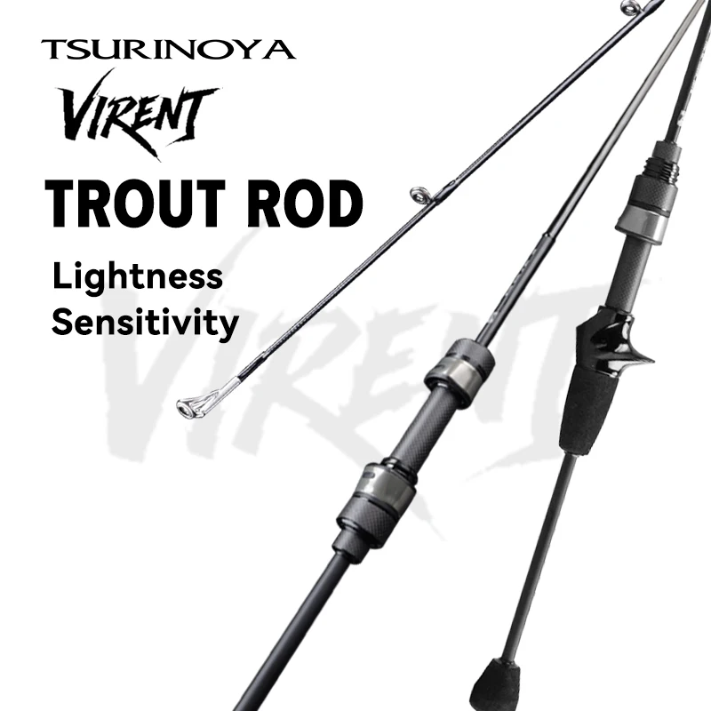 Caña Spinning Carbono Tsurinoya BFS Virent – Ultraligera trucha