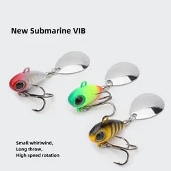 Señuelo VIB oscilante metálico para pesca – vibración y giro