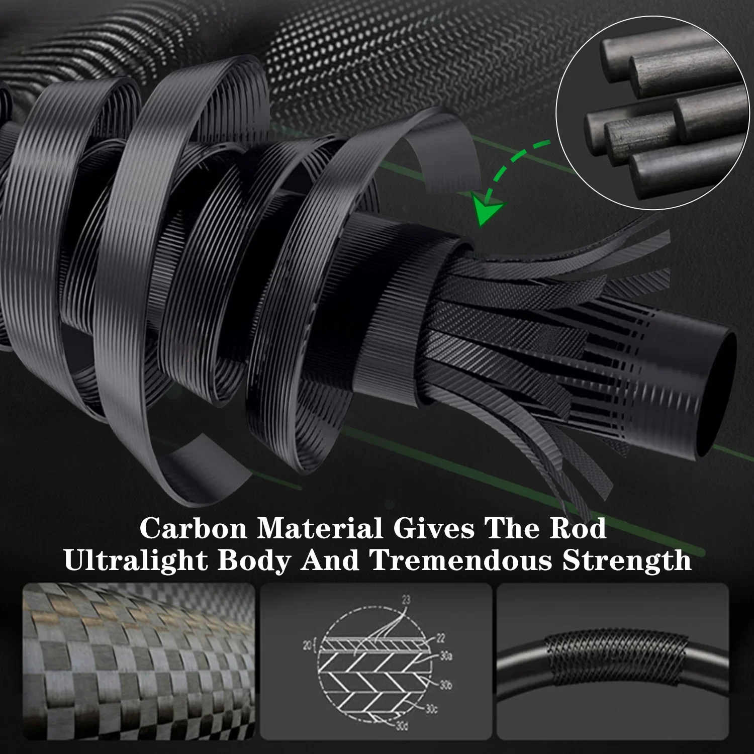 Experimentar una resistencia y durabilidad incomparables con nuestra barra reforzada con carbono