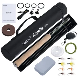 Caña Tenkara 12FT Fibra Carbono – Ultra Ligera para Mosca Trucha
