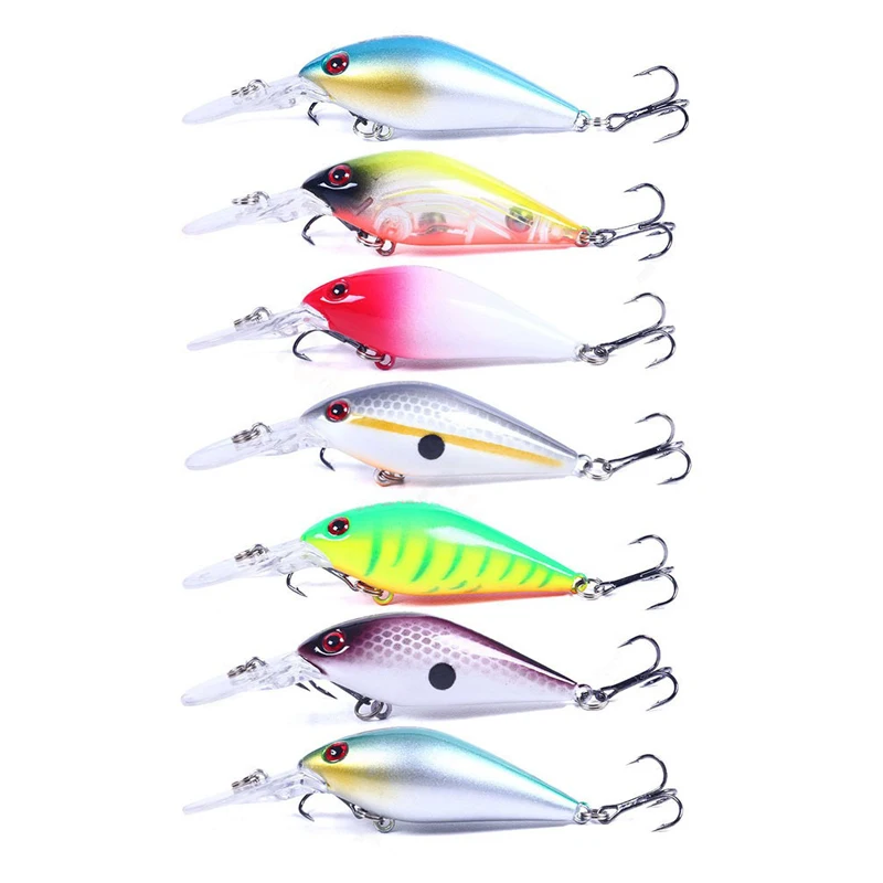 Crankbait 80mm Wobbler para lubina – Señuelo manivela luccio - imagen 5