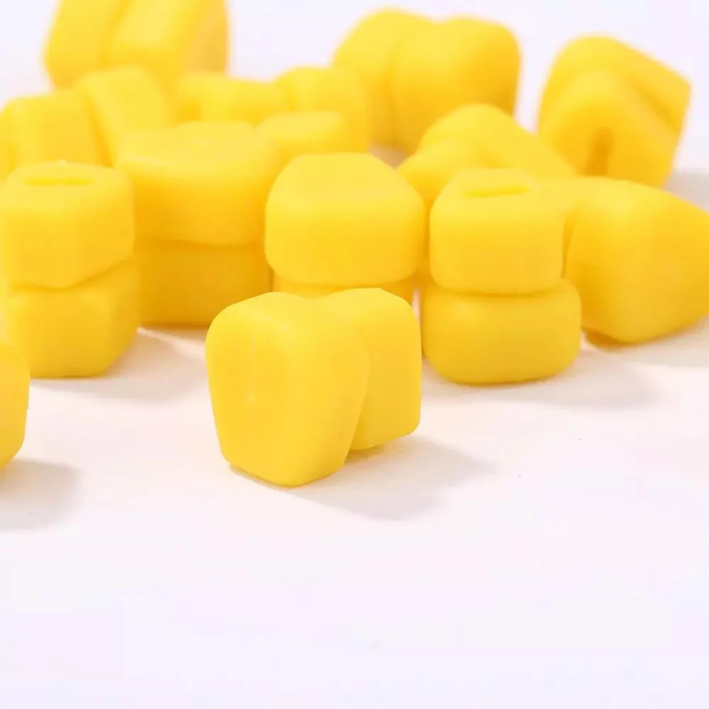 Accesorios Pesca Iscas cebo de plástico Señuelos de Pesca forma de maíz doble callos cebo Ronnie Rigs carpa cebo Boilies de Pesca cebo - imagen 3