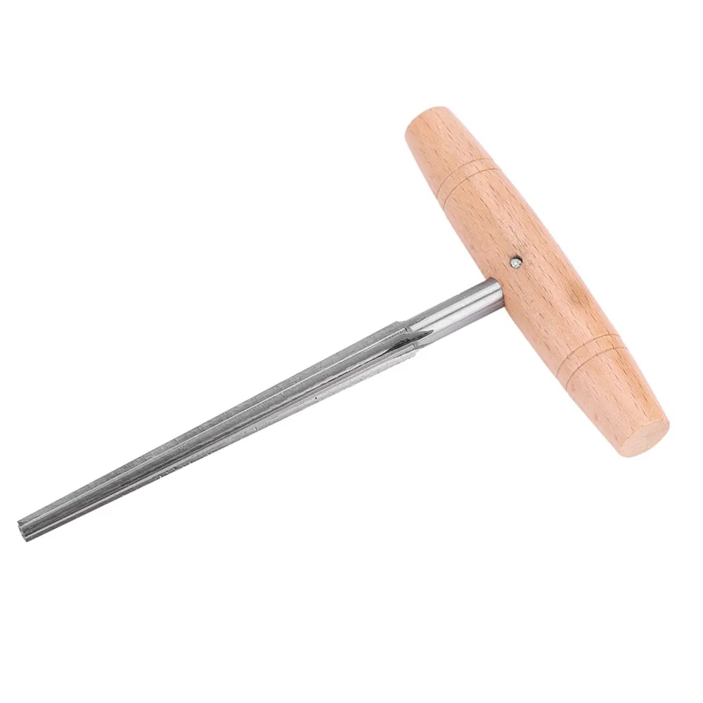 ​ Herramienta de broca de pasador de extremo de correa ​ ​ Escariador de agujeros para clavijas de uñas de cola de guitarra ​   Escariador de orificios de clavija para herramienta de instrumento de cuerda ​   Escariador de orificios de pasador final - imagen 4