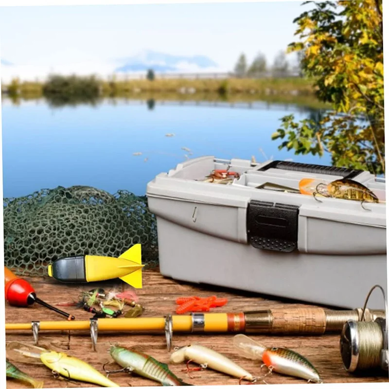 Contenedor de cebo alimentador de Spod en forma de mina antioxidante de cohetes amarillos para pesca de carpa, alimentador de nido, molde de pesca de carpa - imagen 5