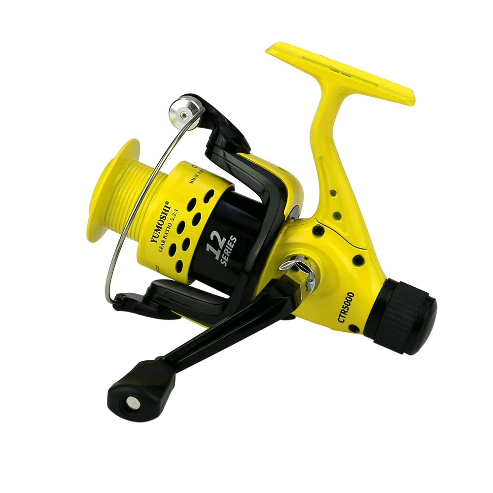 Carrete de pesca 12BB CTR2000-7000 5,5: 1 rueda de pescado basculante de brazo plegable con arrastre trasero - imagen 4
