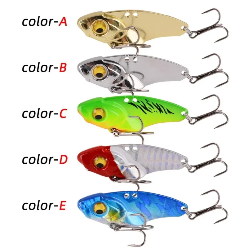 Señuelo de pesca japonés VIB, Spinner que se hunde, cebos artificiales, Swimbait para lubina, Lucio, perca, 5G, 7g, 10g, 15g, 20g - imagen 3