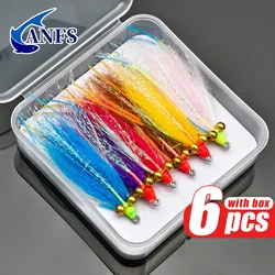 ANFS Crazy Charlie Streamer – Para pesca con mosca de agua salada