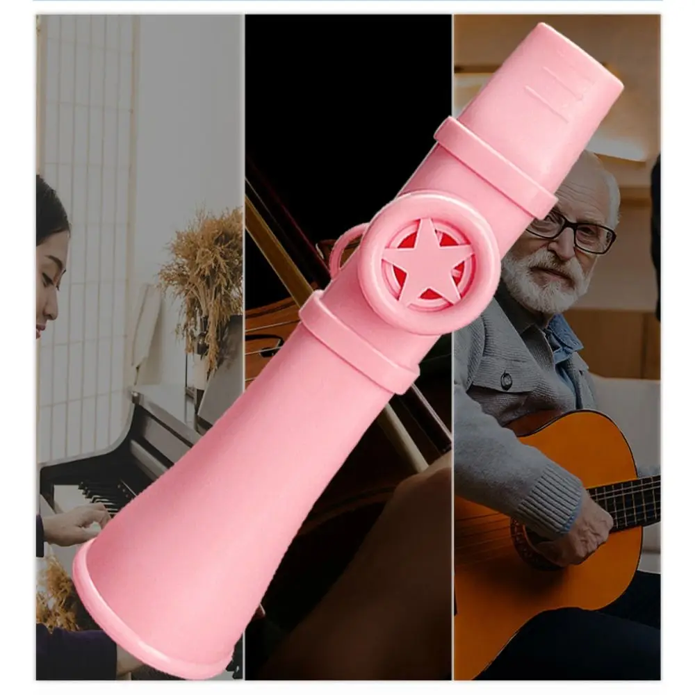Flauta Kazoo ABS colorida, fácil de aprender con cordón, instrumentos musicales, silbato Musical divertido británico, juguete, regalo para niños y niñas - imagen 4