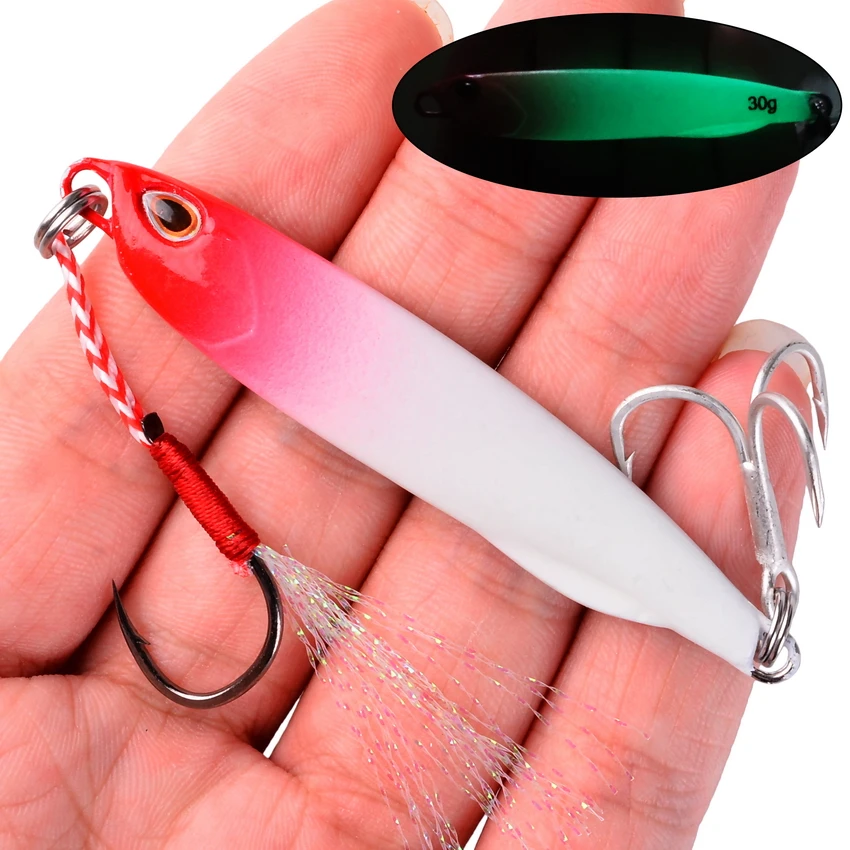 Plantilla Jig Metal 10-40g Lubina – Señuelo agua salada - imagen 3