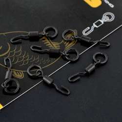 Broches giratorios para carpa con anillo sólido y cambio rápido