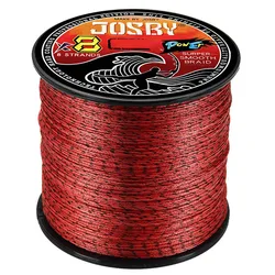 JOSBY Hilo Trenzado PE Multifilamento Moteado 8 Hebras