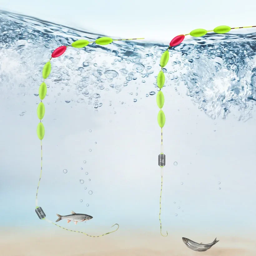 Seven-star Seven Floating Line Set, seat Line, Strong Pull, Floating Single Hook Product Fishing Float, 3,9 m - imagen 4