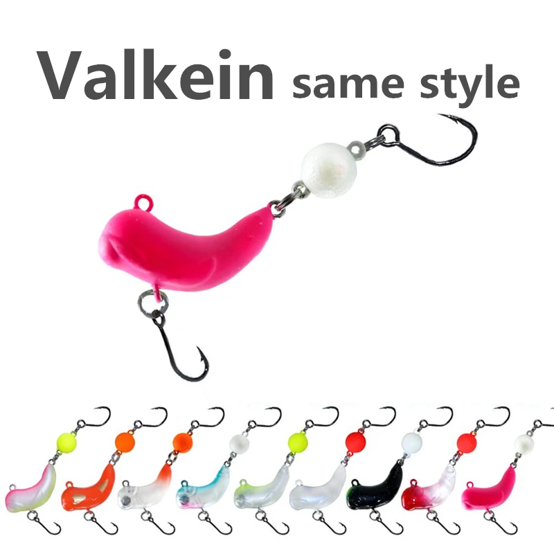 8056 3cm2.5g1PCS LURETV Japón Valkein mismo estilo Multi sección pez Mini Roada cebo capa de natación completa sumergido Makou cebo