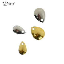 Señuelo Spinner Metal Plata Dorada – Cuchilla giratoria para vinilo