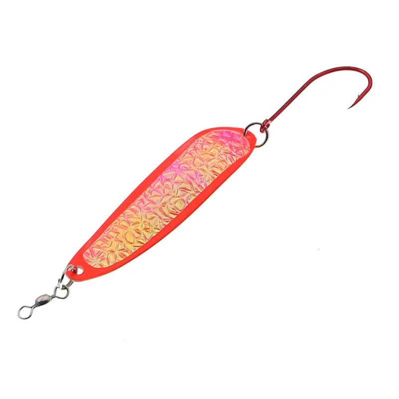 Cuchara de Pesca, señuelo de Metal, cebo giratorio para trucha, 21g, 3/40z, señuelo tipo cuchara, cebo duro, Wobbler, lubina, carpa, aparejos de Pesca - imagen 4