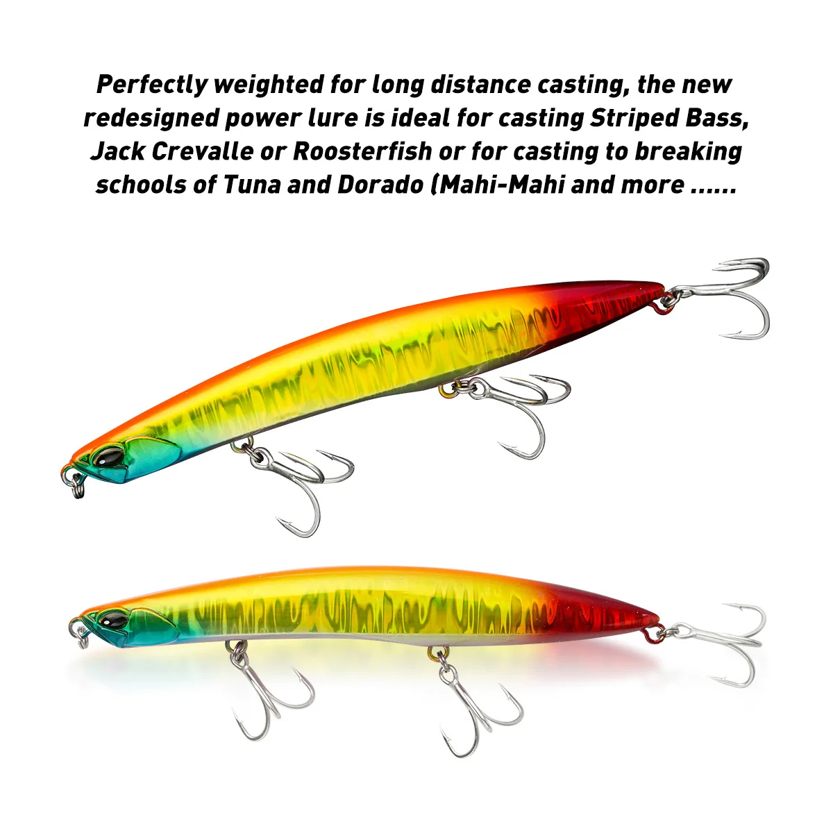 Señuelo de Pesca Testar, 14cm, 41g, cebo tipo lápiz que se hunde, Wobblers artificiales costeros de fundición larga, cebo duro para Lucio, Pesca - imagen 4