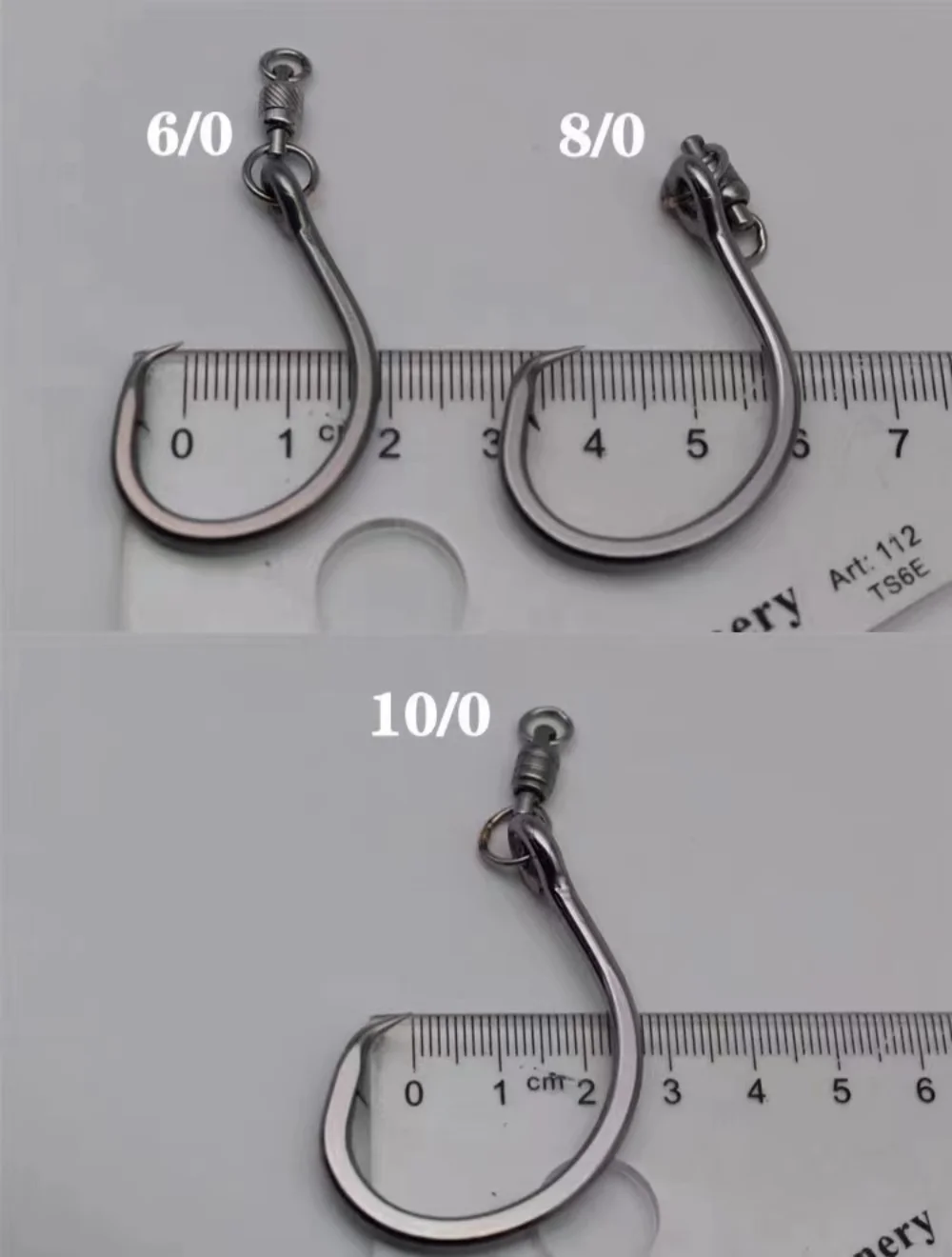 BKK Monster Circle anzuelos de pesca especiales para barcos de pesca en el mar con giro - imagen 5