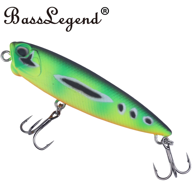 BassLegend-señuelo de pesca, superficie Realis, Pencil Popper, Bass Pike, Walk The Dog, WTD, 65mm, 6g, 100mm, 14g