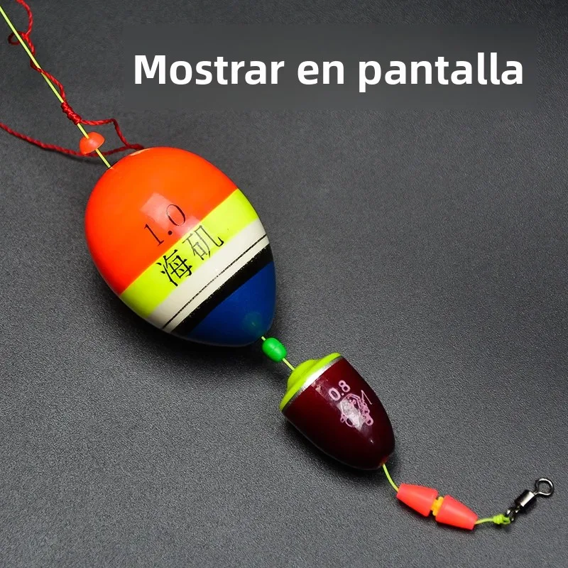 Juego de flotadores de pesca A-PO Sycamore, boya dura Bobber, aparejos de pesca de mar, océano y roca, ayudas de flotabilidad duraderas para pescadores - imagen 5