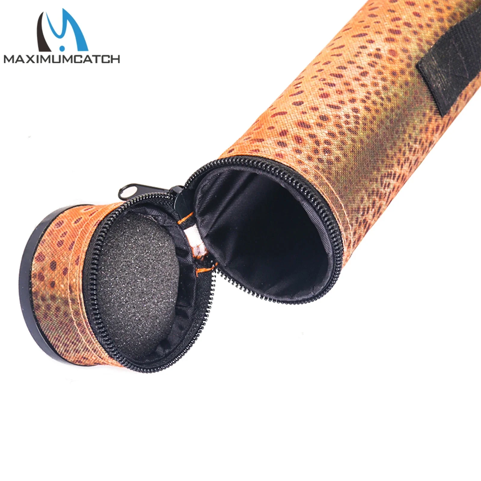 Maimumcatch 77/85cm caja de tubo de caña de pescar con mosca fibra de carbono multicolor para caña de mosca de 9/10 pies - imagen 5